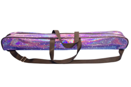 Batontas glitter paars met sterren