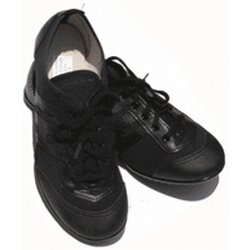 Instep twirlschoenen zwart