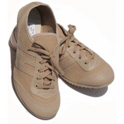 Instep twirlschoenen beige