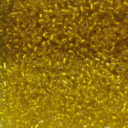 Beads 2mm yellow