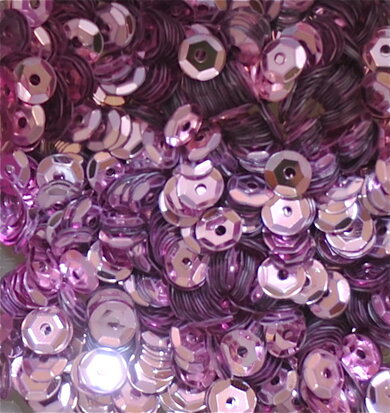 Sequins 5mm pink