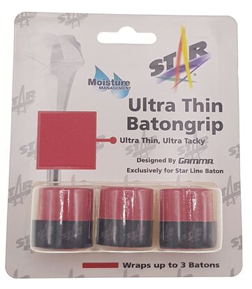 Starline ultra thin baton grip Rot