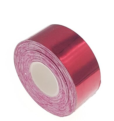 Metallic tape rood 25mm 