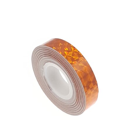 Hologrammband Orange 12.5mm