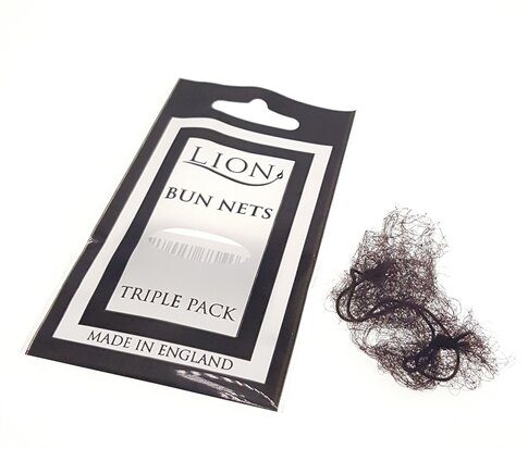 Bun net dark brown