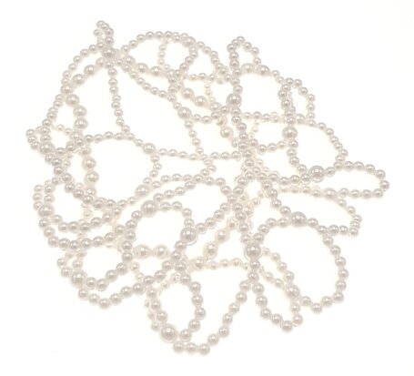 Bun net beads pearl