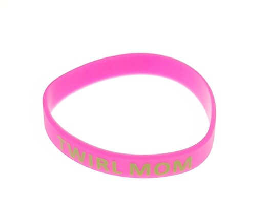 Bracelet en silicone Twirl Mom