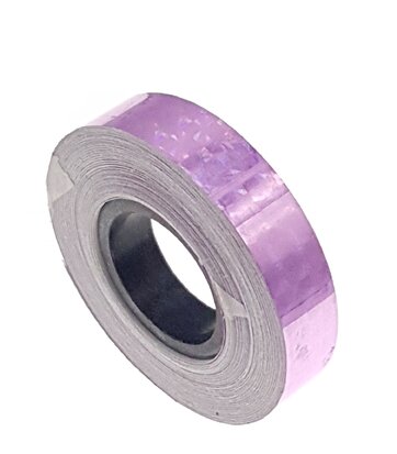 Hologram tape pink 12.5mm