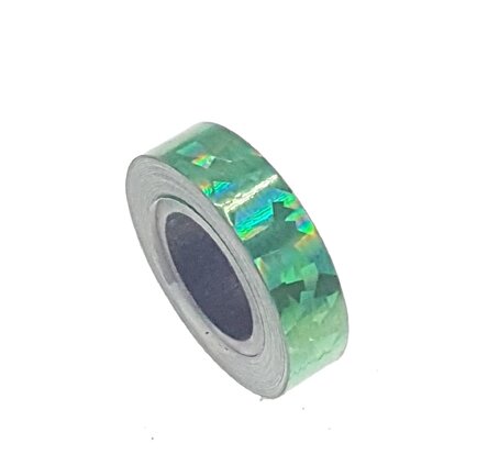 Cracked Ice tape groen 12.5mm