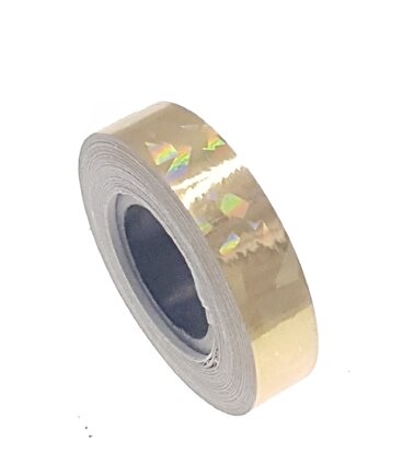 Cracked Ice tape Gold 12.5mm