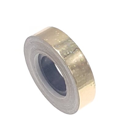 Pailletten tape goud 12.5mm