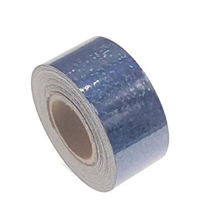 Sequin tape black 25mm