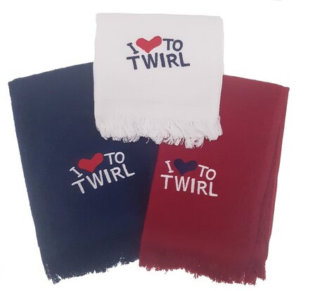 Handdoekje I love to twirl