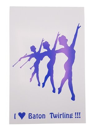 Schrijfblok twirling