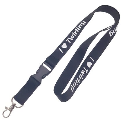 Lanyard I love Twirling