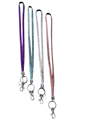 Lanyard met strasssteentjes 