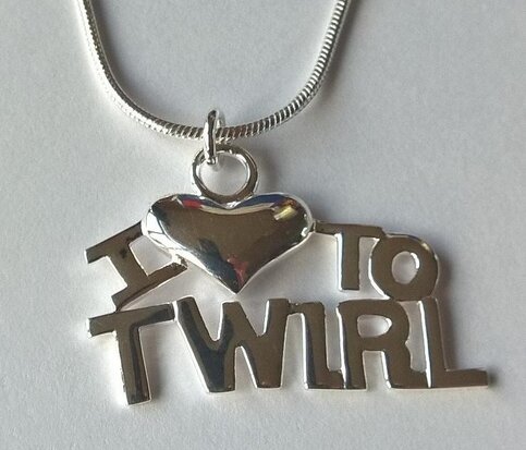 Collier I love to Twirl (Argent)