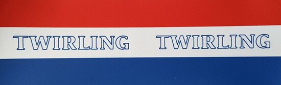 Sticker Twirling Nederland 