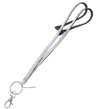 Lanyard met strasssteentjes 