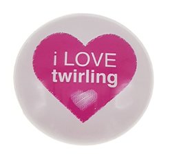 Magneet 50mm I love Twirling Magneet 50mm I love Twirling