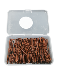 Epingles à cheveux 50mm brun