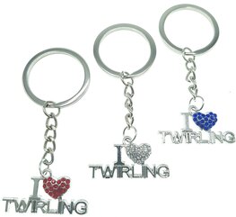 Sleutelhanger I love Twirling Sleutelhanger I love Twirling