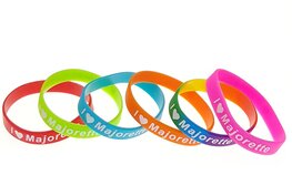 Silicone armbandje I love Majorette Silicone armbandje I love Majorette