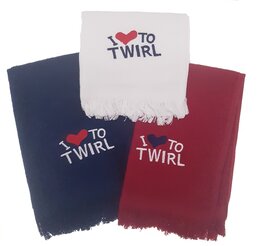 Handdoekje I love to twirl Handdoekje I love to twirl