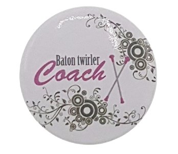 Button Baton Twirler Coach 35mm