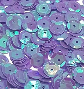 Pearlescent sequins 8mm purple